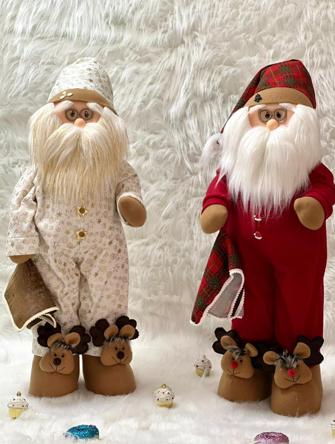 Papa noel empijamado